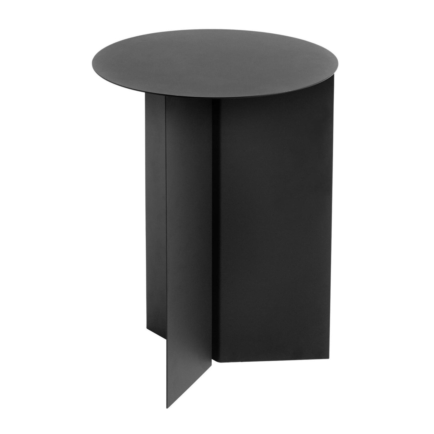 Slit Beistelltisch hoch Schwarz