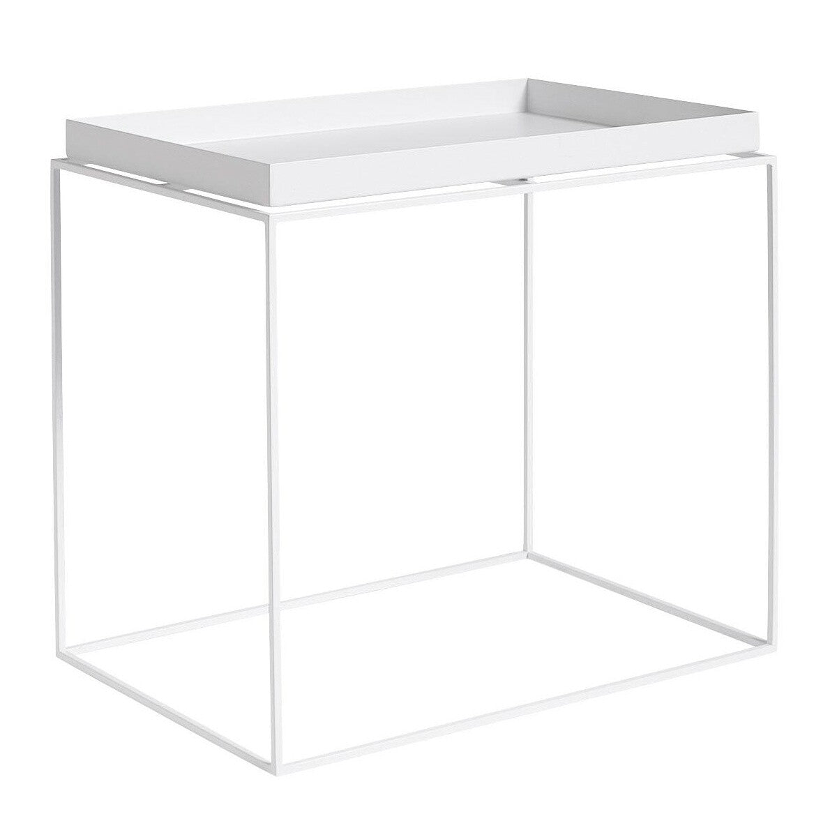 Tray Beistelltisch L Weiß