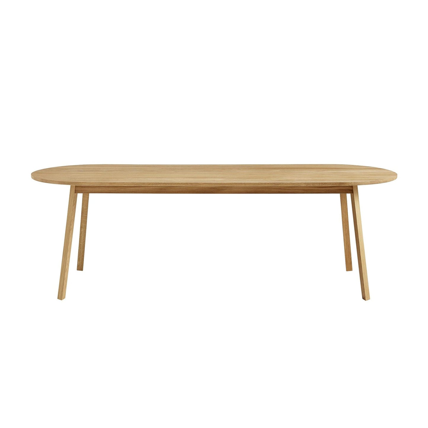 Triangle Leg Tisch 200x85x74cm Natur