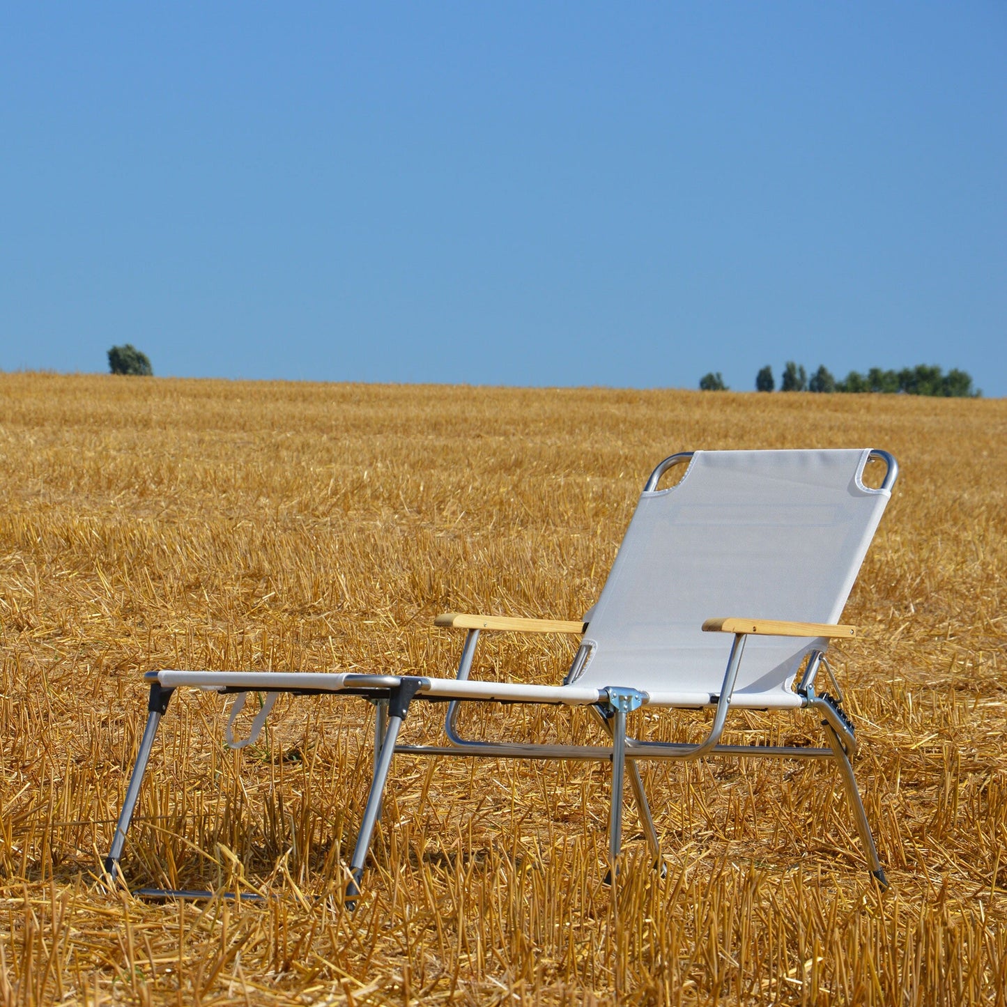 Fiam Amigo Sonnenliege mit Armlehnen Schwarz