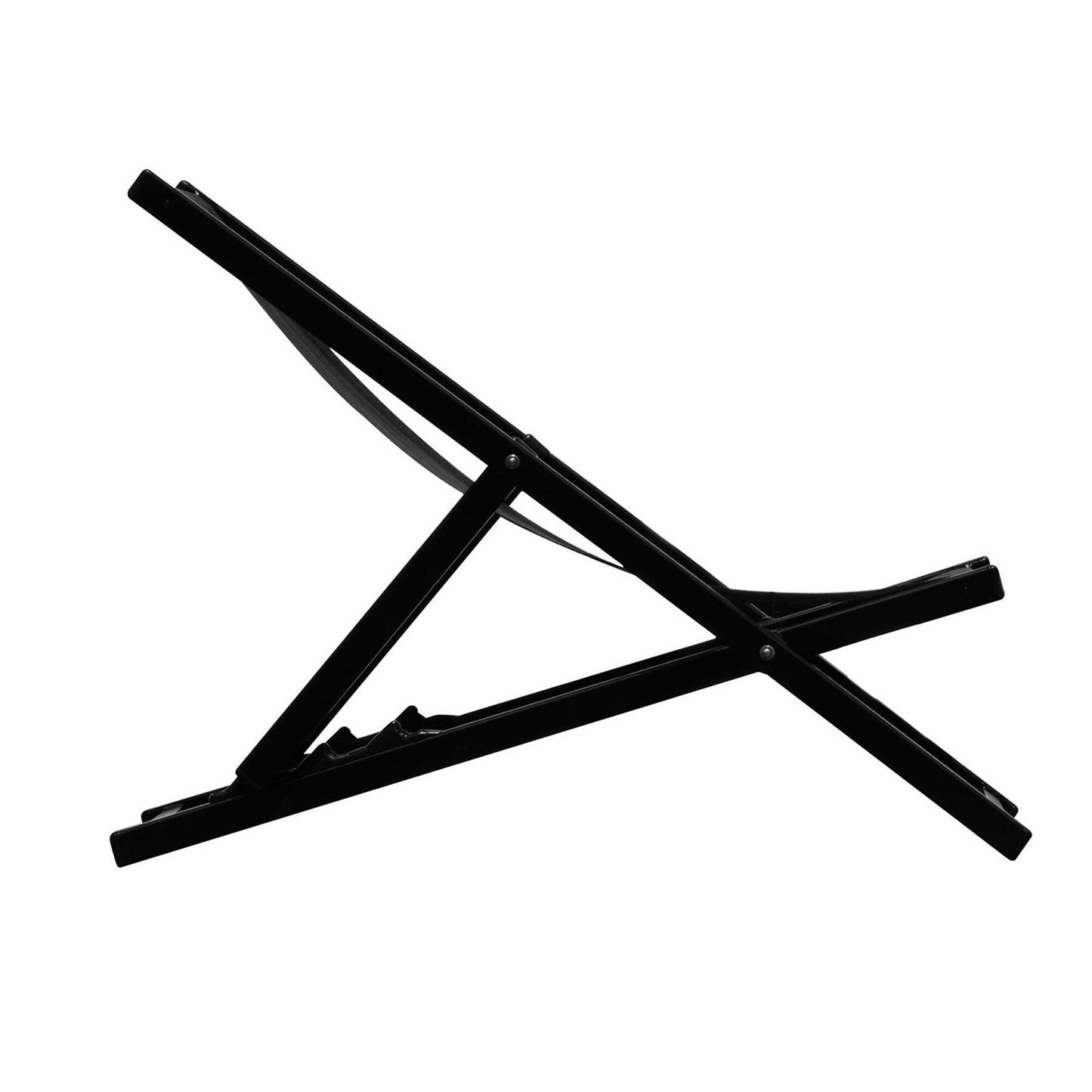 Rimini Liegestuhl Schwarz