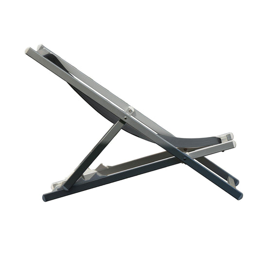 Rimini Liegestuhl Schwarz