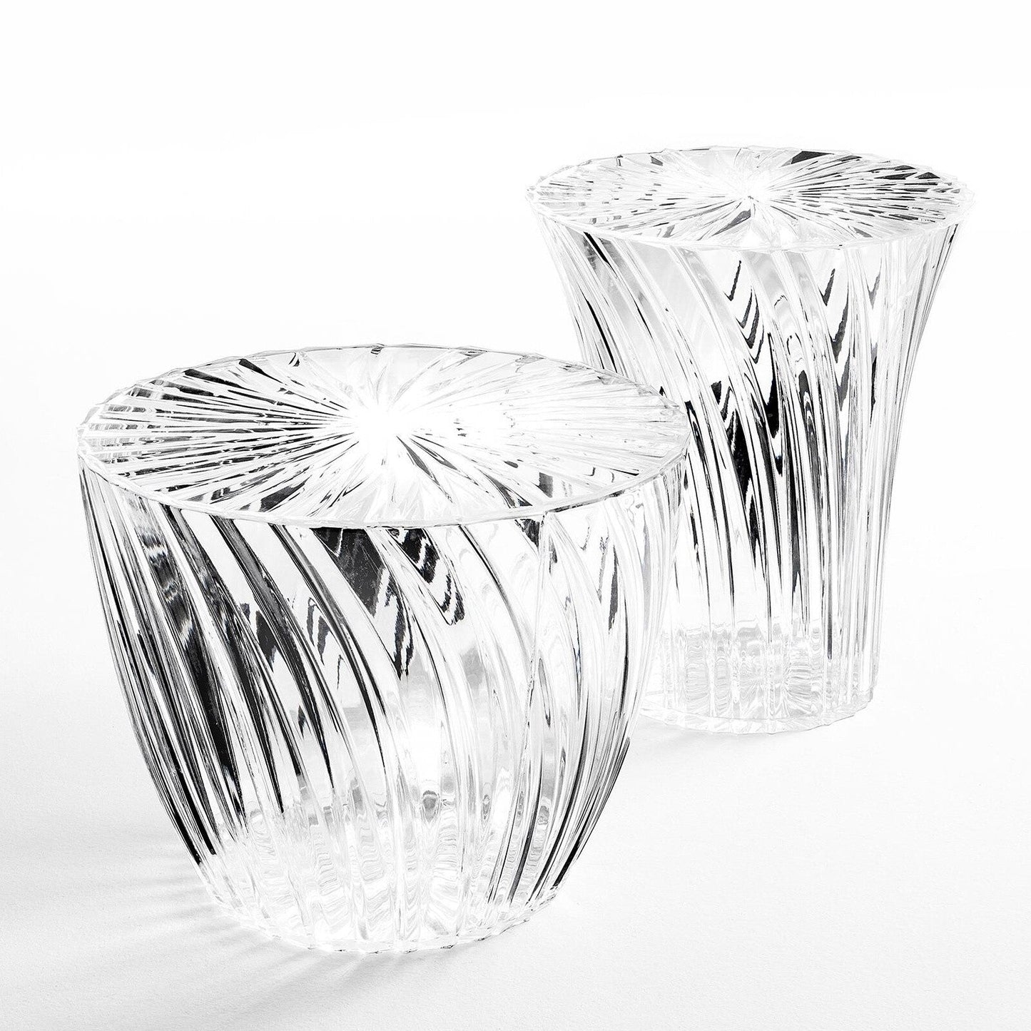 Sparkle Beistelltisch Weiß