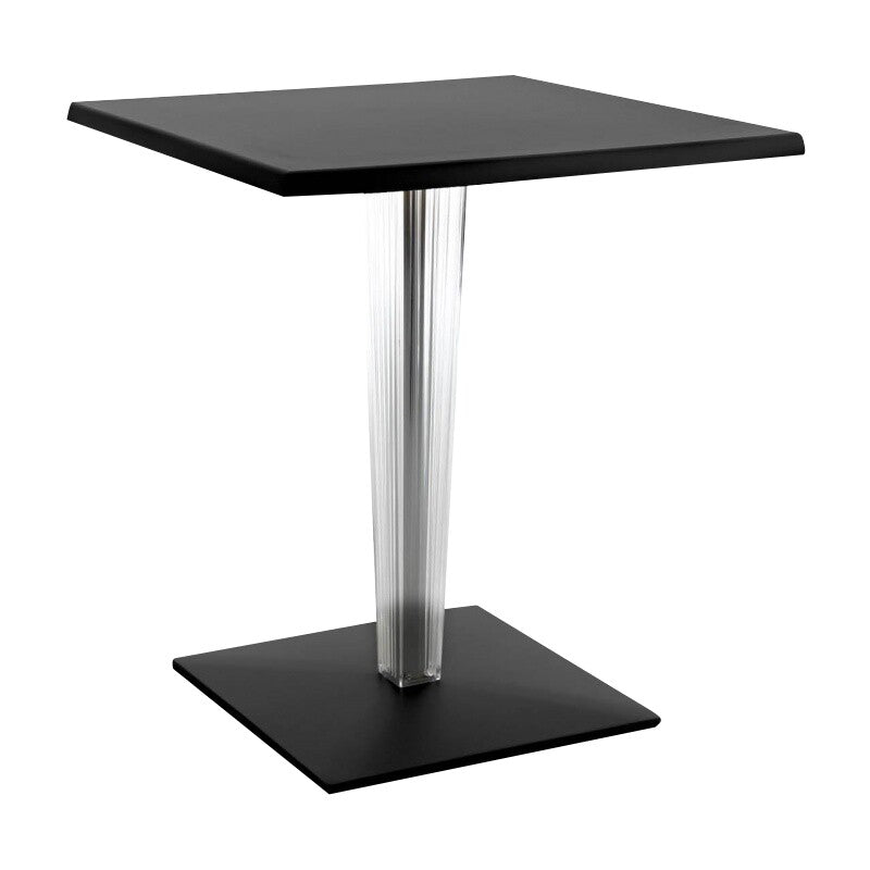 Top Top For Dr. Yes Gartentisch 60x60cm Gestell quadratisch Schwarz