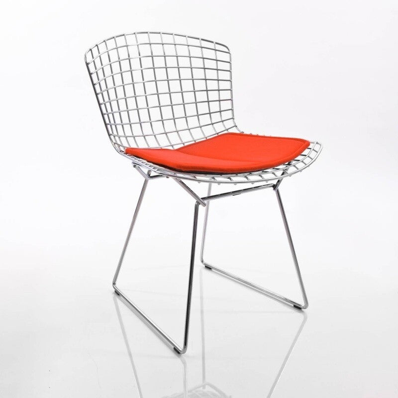 Bertoia Stuhl Weiß