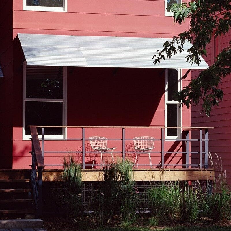 Bertoia Stuhl Weiß