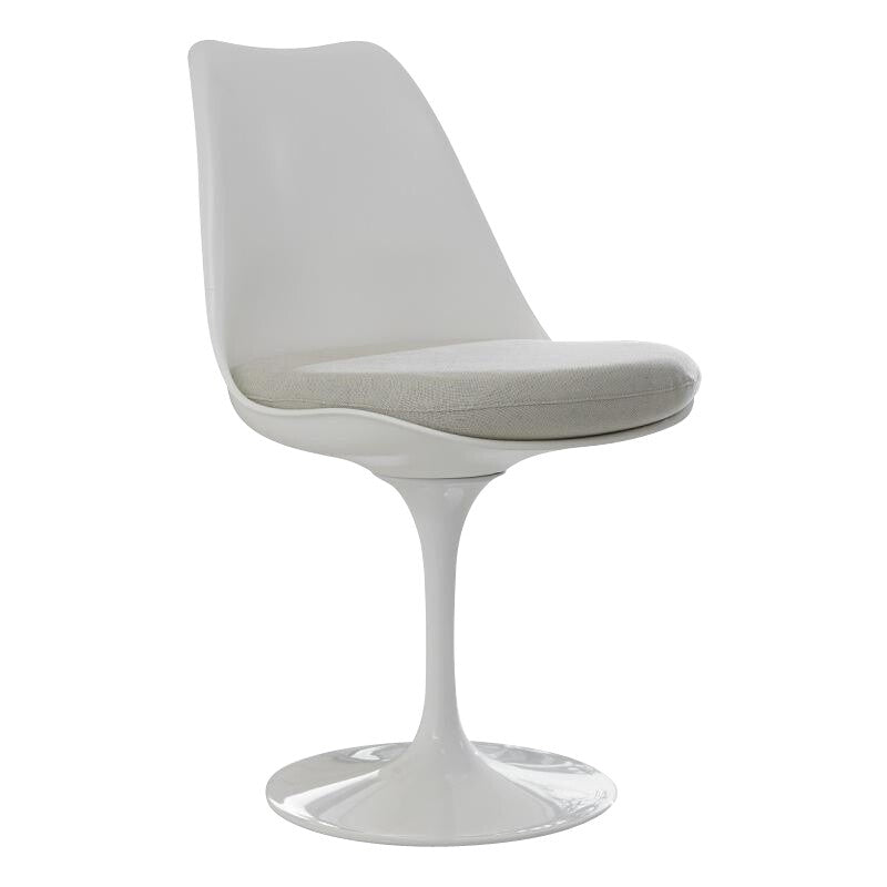 Tulip Eero Saarinen Stuhl drehbar Weiß
