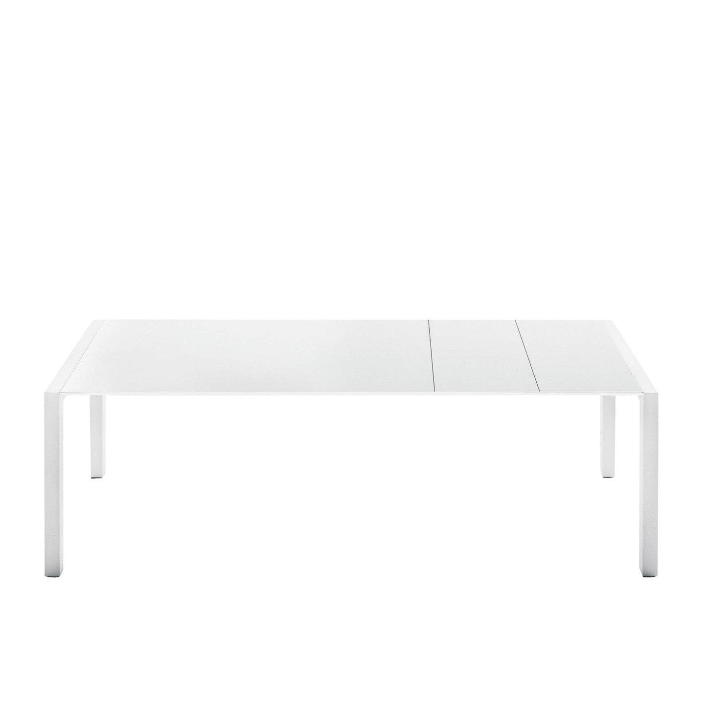 Sushi Pure White Tisch ausziehbar Weiß