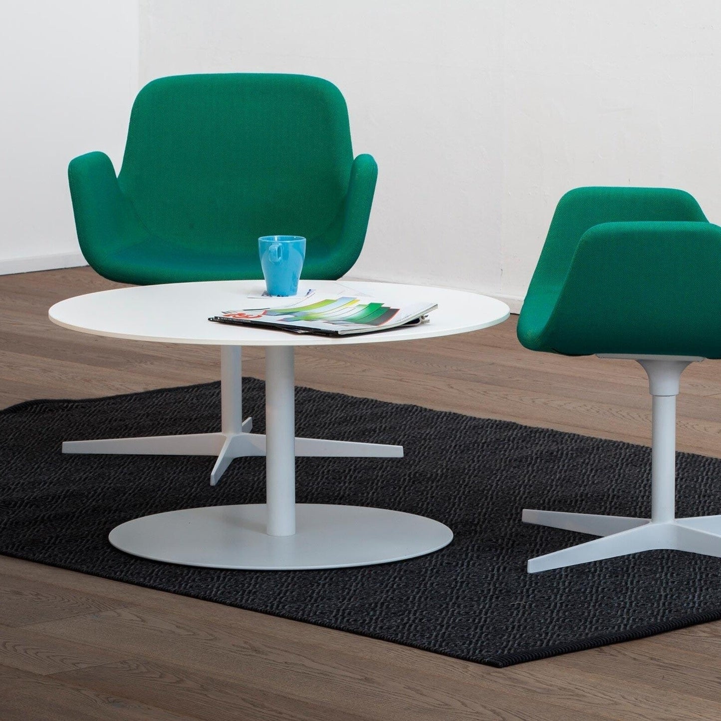 Brio Beistelltisch Gestell weiß H40cm Weiß