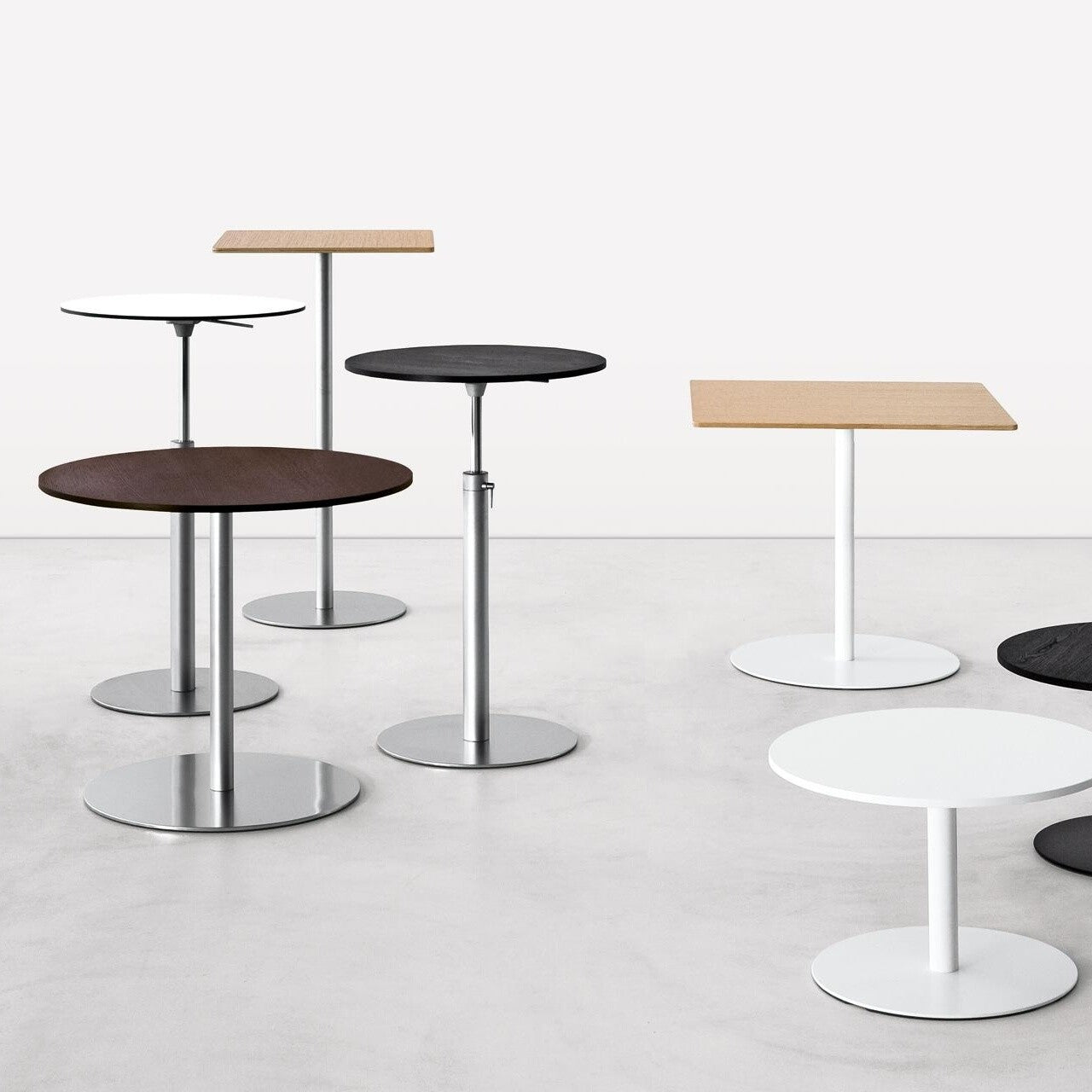 Brio Bistrotisch Eckig H72cm Schwarz