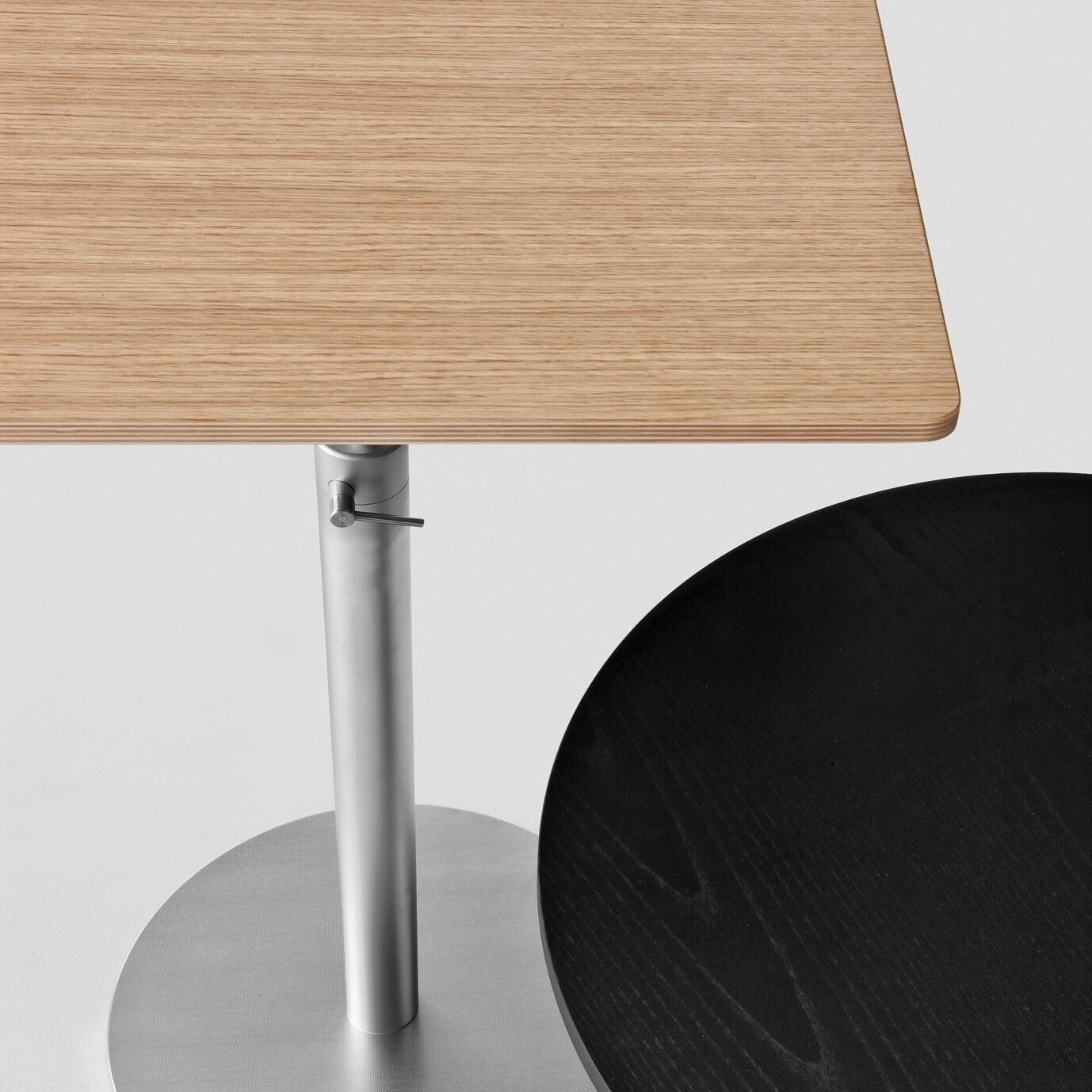 Brio Bistrotisch Eckig H72cm Schwarz