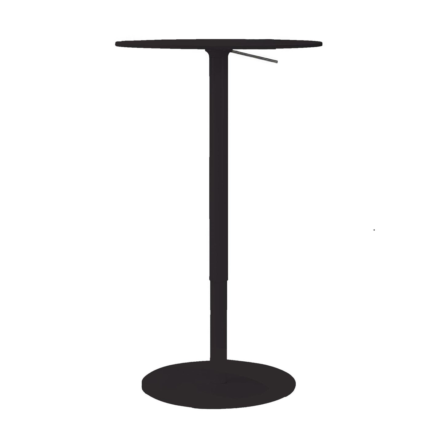 Brio Bistrotisch Gestell lackiert 72-102cm Schwarz