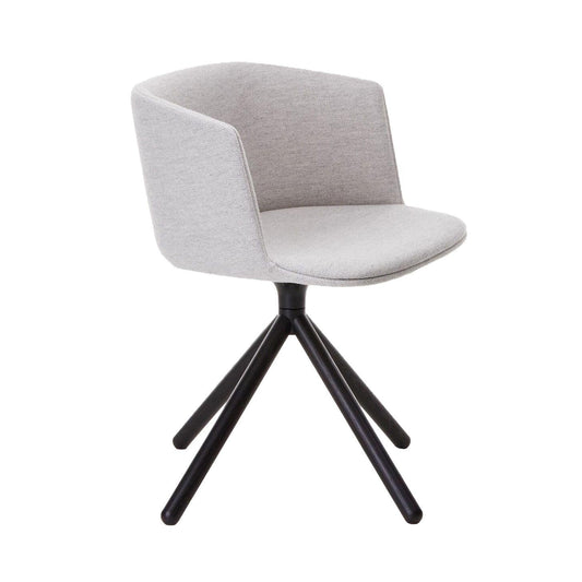 Cut S148 Armlehnstuhl Gestell schwarz gepolstert Schwarz