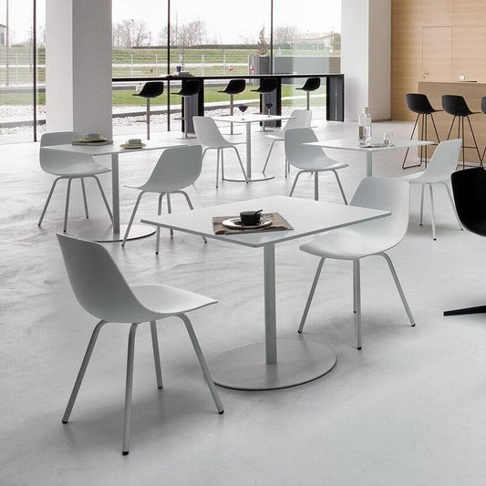 Miunn S161 Stuhl Gestell weiß Weiß