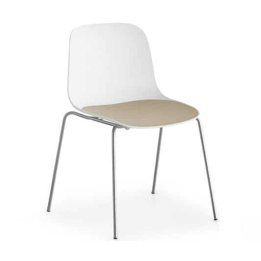 S311 Seela Stuhl Weiß