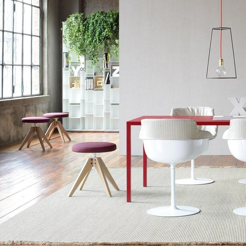 Flow Hocker gepolstert 48cm