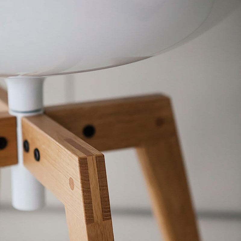 Flow Stuhl Vierfußgestell Eiche Natur