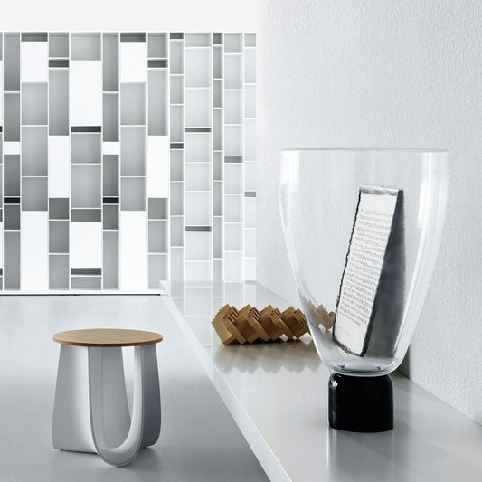 Sag Hocker/Beistelltisch Weiß