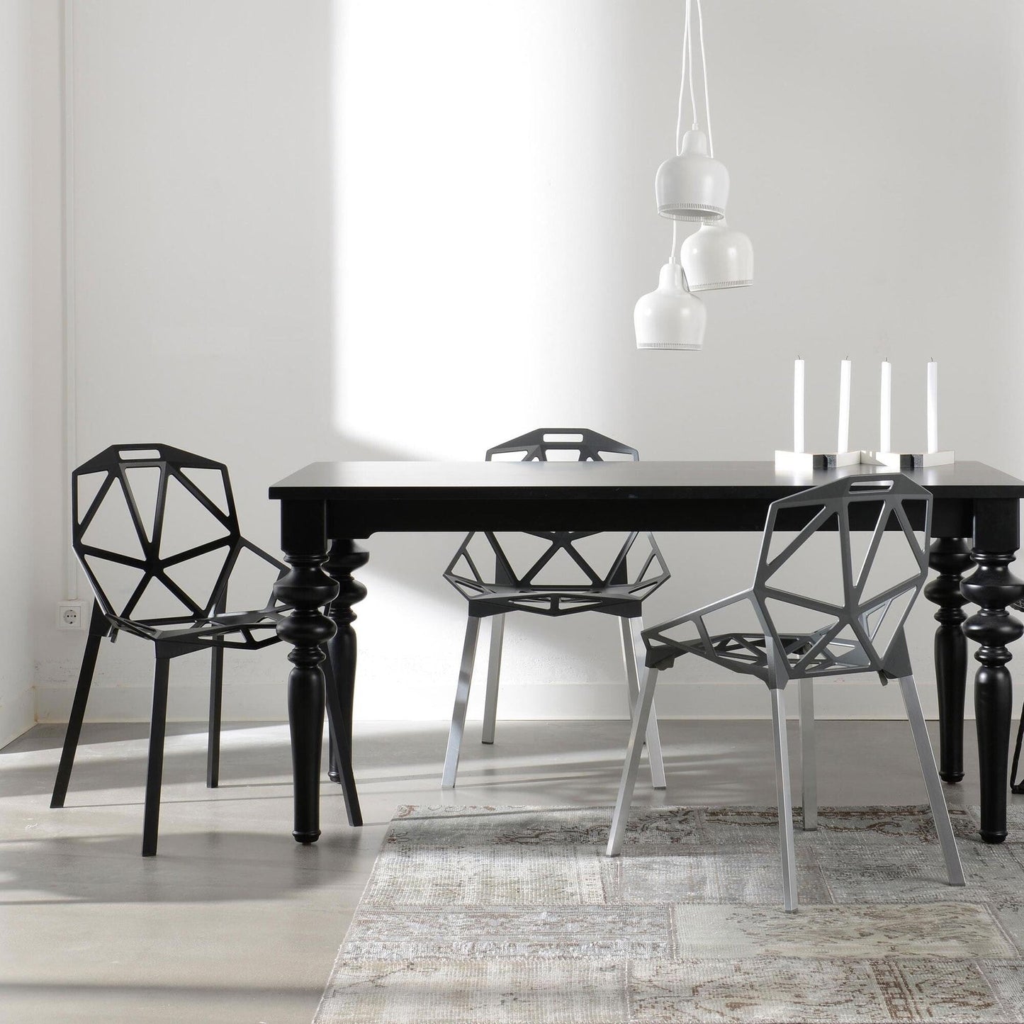 Chair One Stuhl stapelbar 4er Set