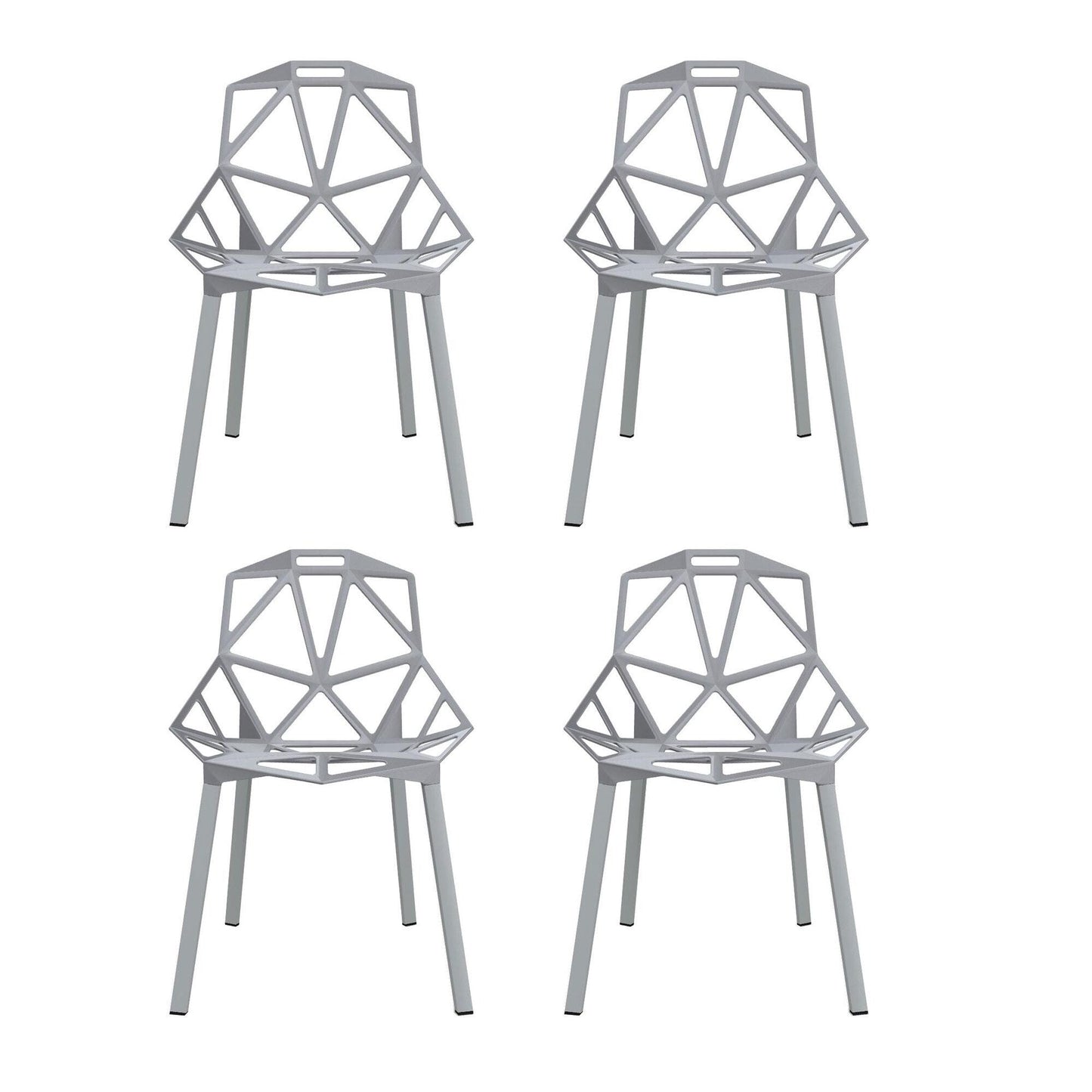 Chair One Stuhl stapelbar 4er Set