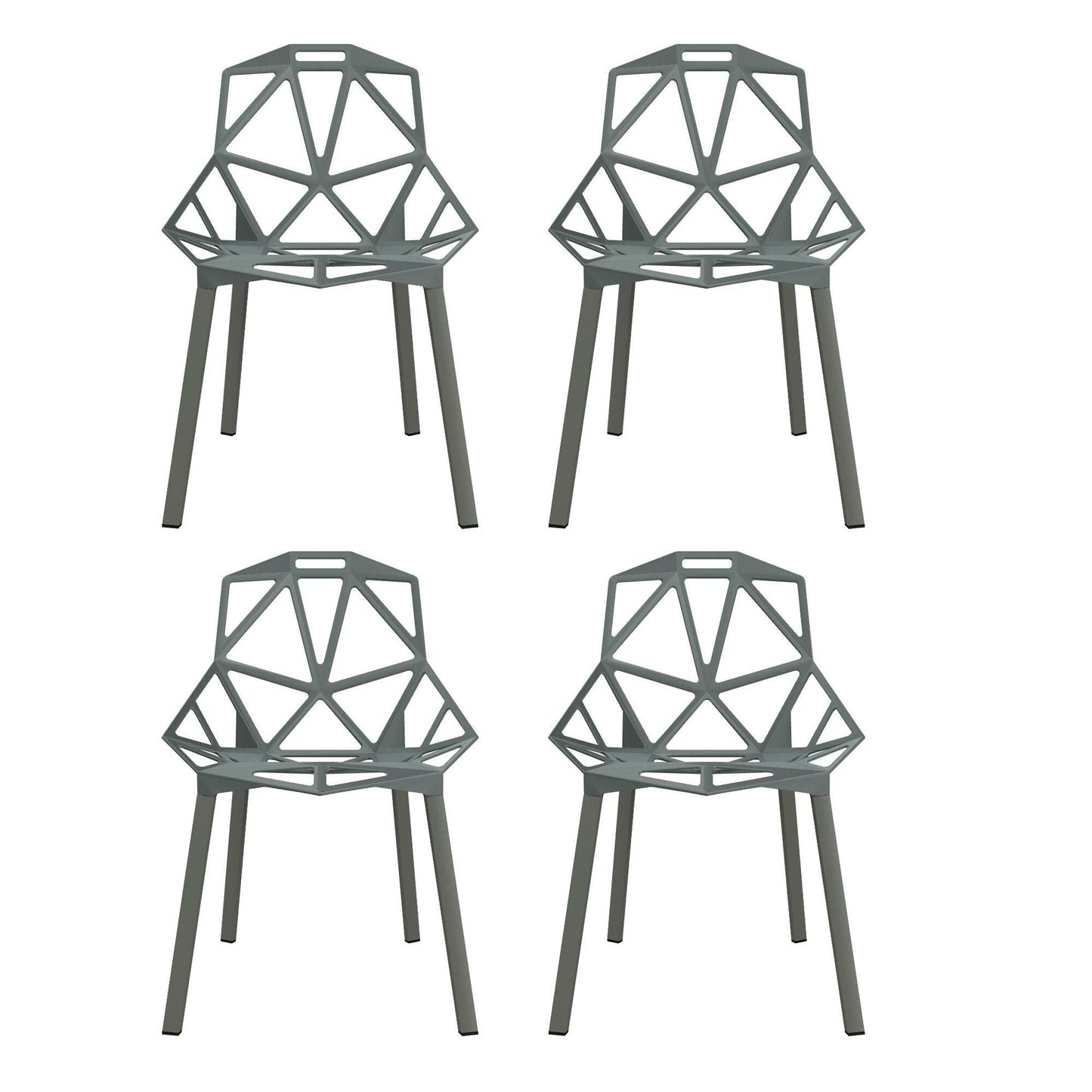 Chair One Stuhl stapelbar 4er Set