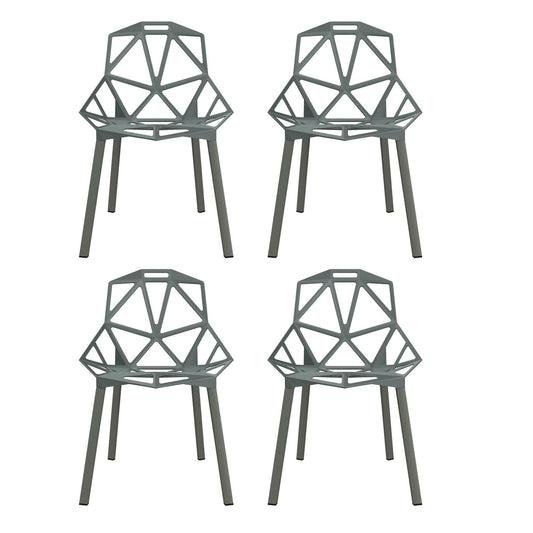 Chair One Stuhl stapelbar 4er Set
