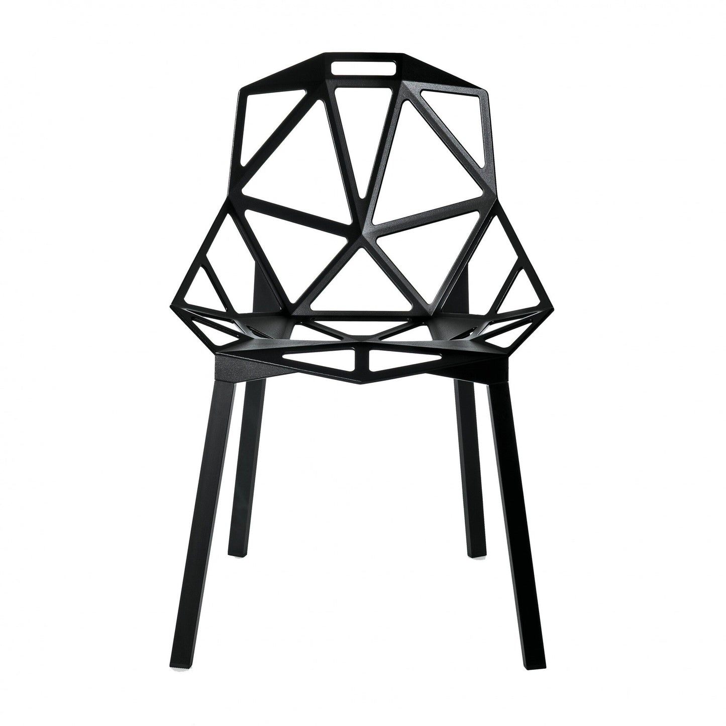 Chair One Stuhl stapelbar Schwarz
