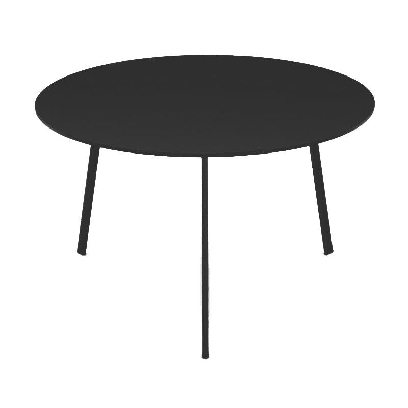 Striped Tavolo Tisch rund Schwarz