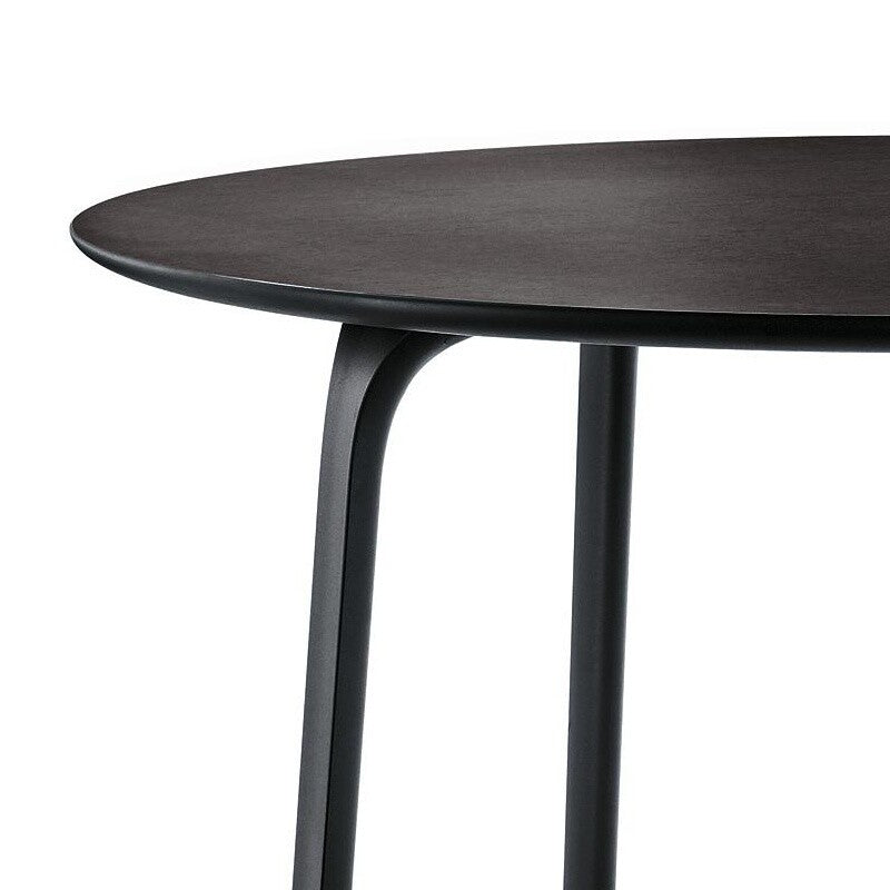 Table First Outdoor Tisch rund Schwarz