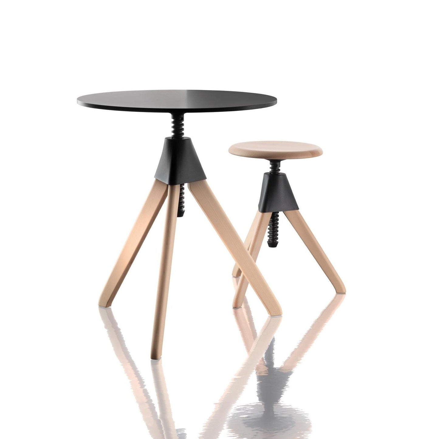 Topsy The Wild Bunch Beistelltisch Ø60cm Schwarz