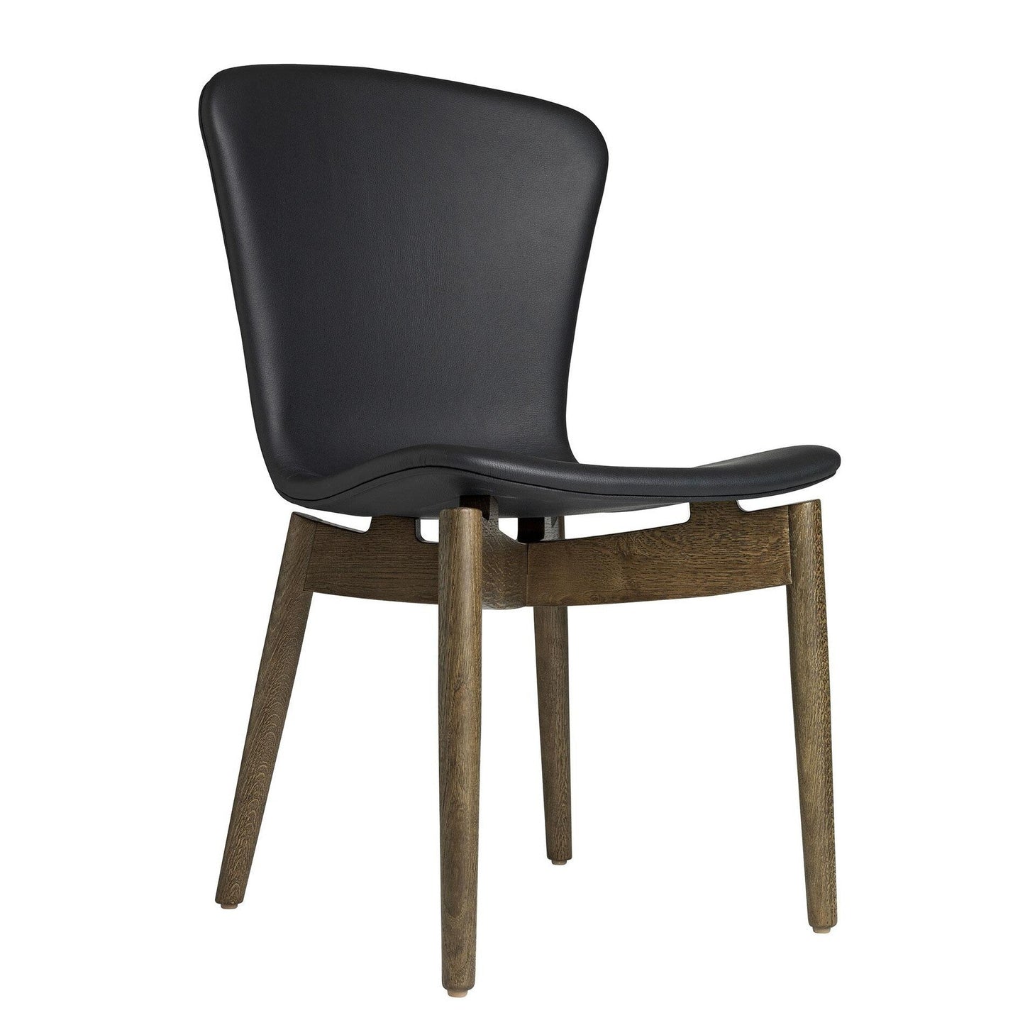 Shell Stuhl Eiche Sirka Grey Schwarz