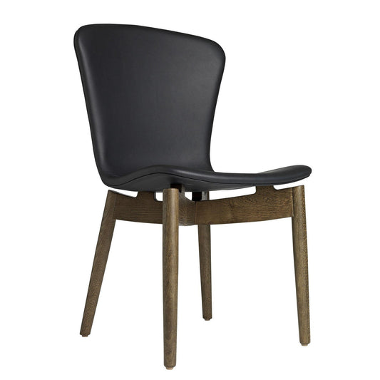 Shell Stuhl Eiche Sirka Grey Schwarz