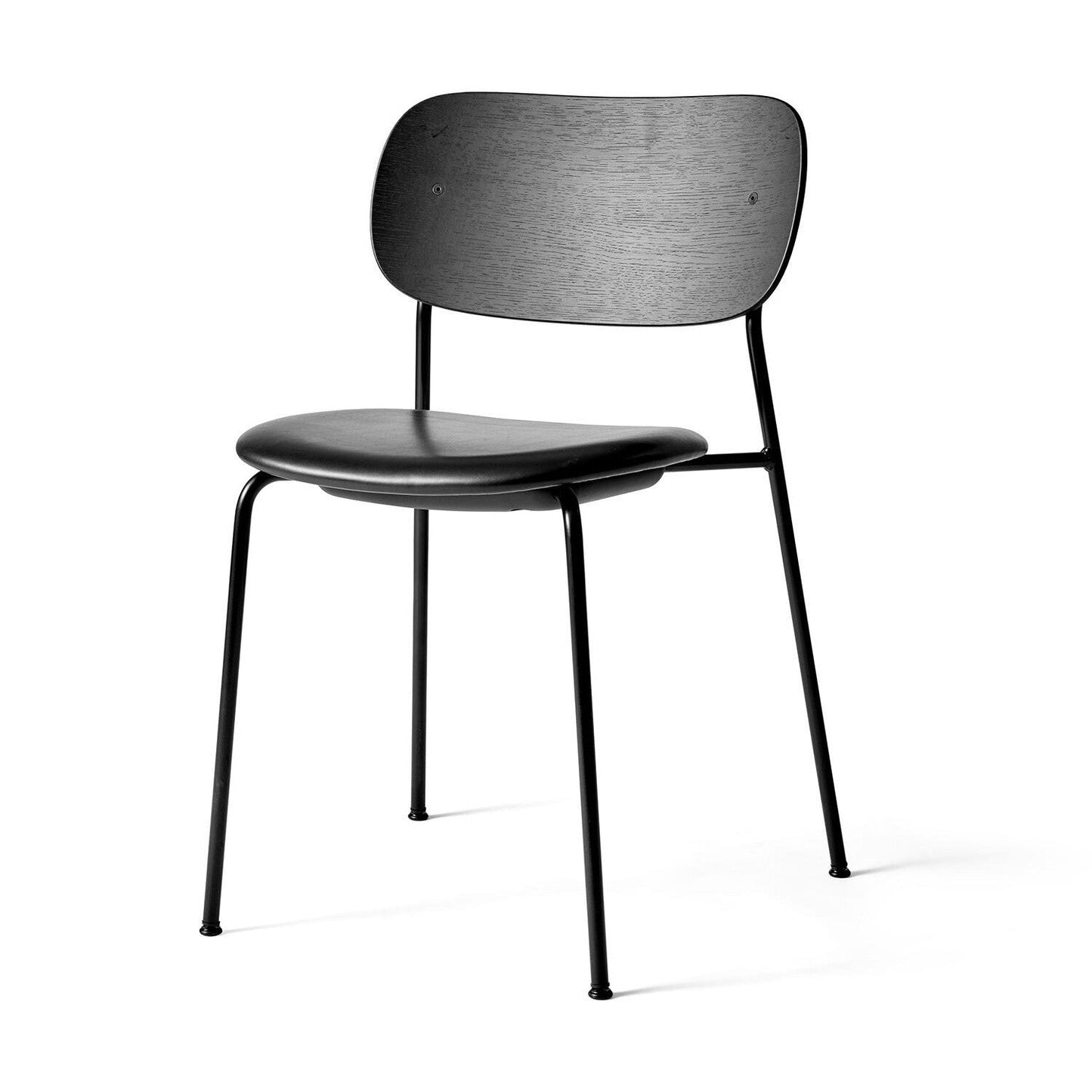 Co Dining Chair Leder Schwarz