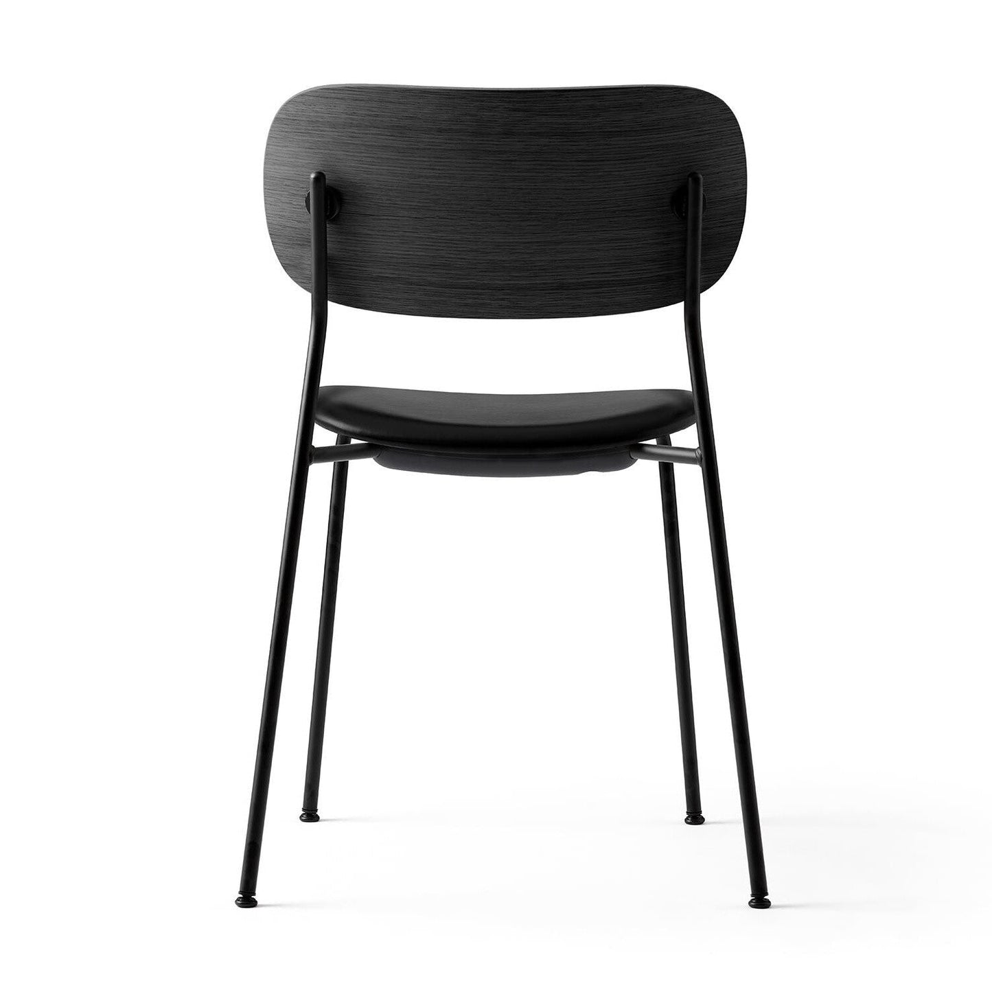 Co Dining Chair Leder Schwarz