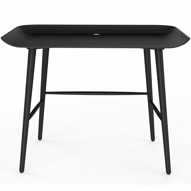 Woood Schreibtisch 100x64x78cm Schwarz