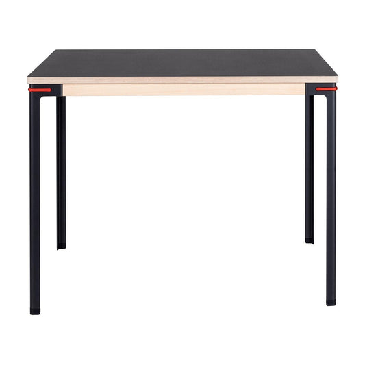 Seiltänzer Tisch quadratisch Schwarz