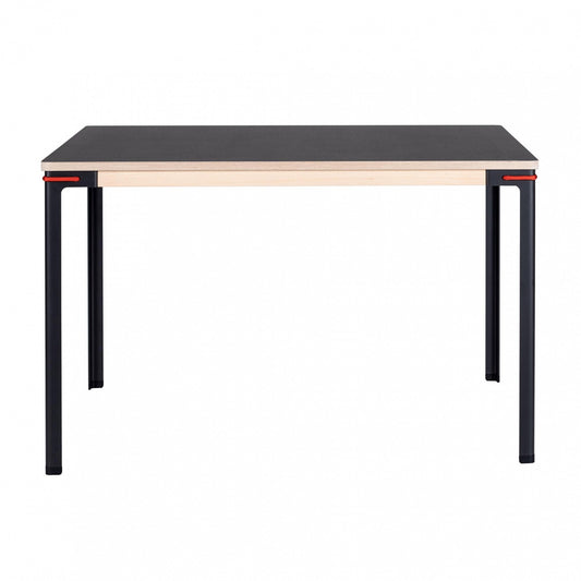 Seiltänzer Tisch quadratisch Schwarz