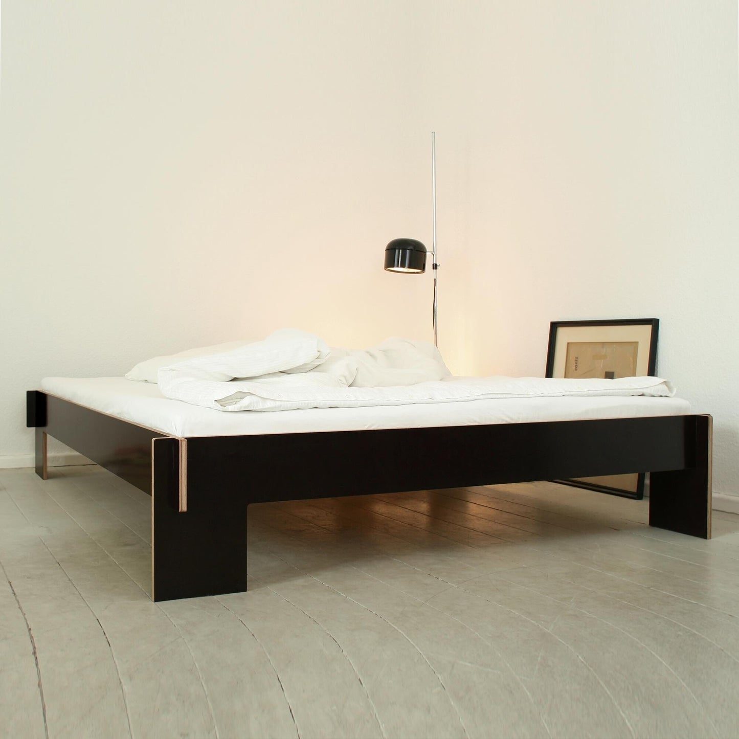 Siebenschläfer Doppelbett 180x200cm Weiß