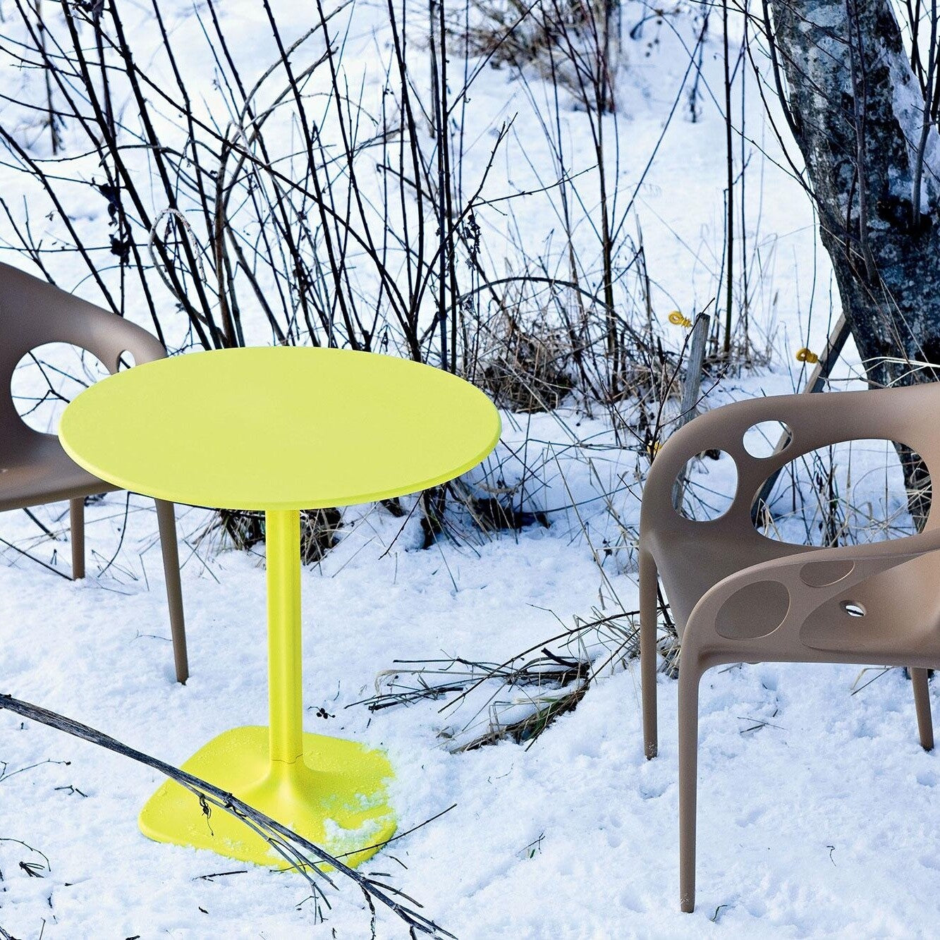 Supernatural Tisch rund Natur