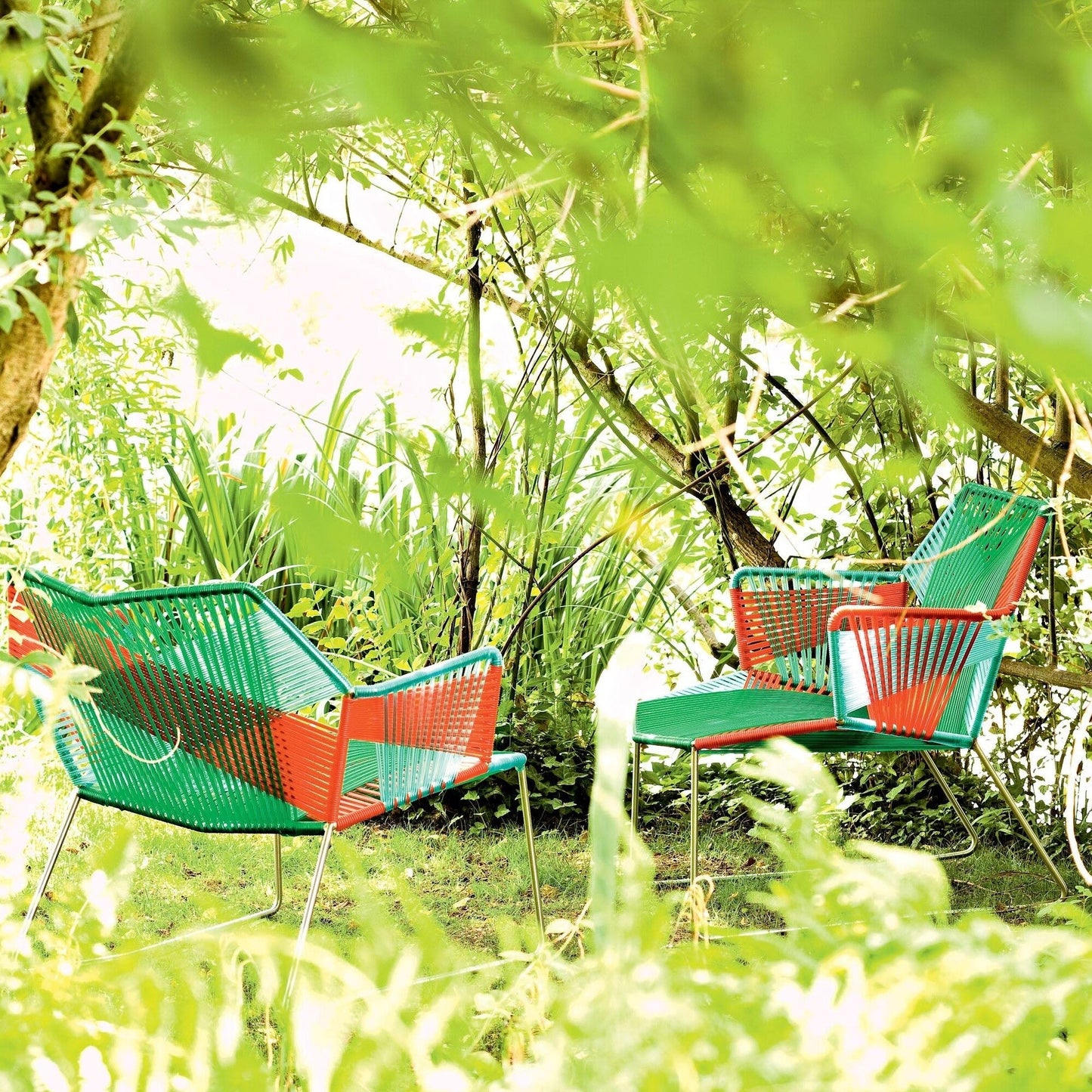 Tropicalia Sessel mit Armlehnen Natur