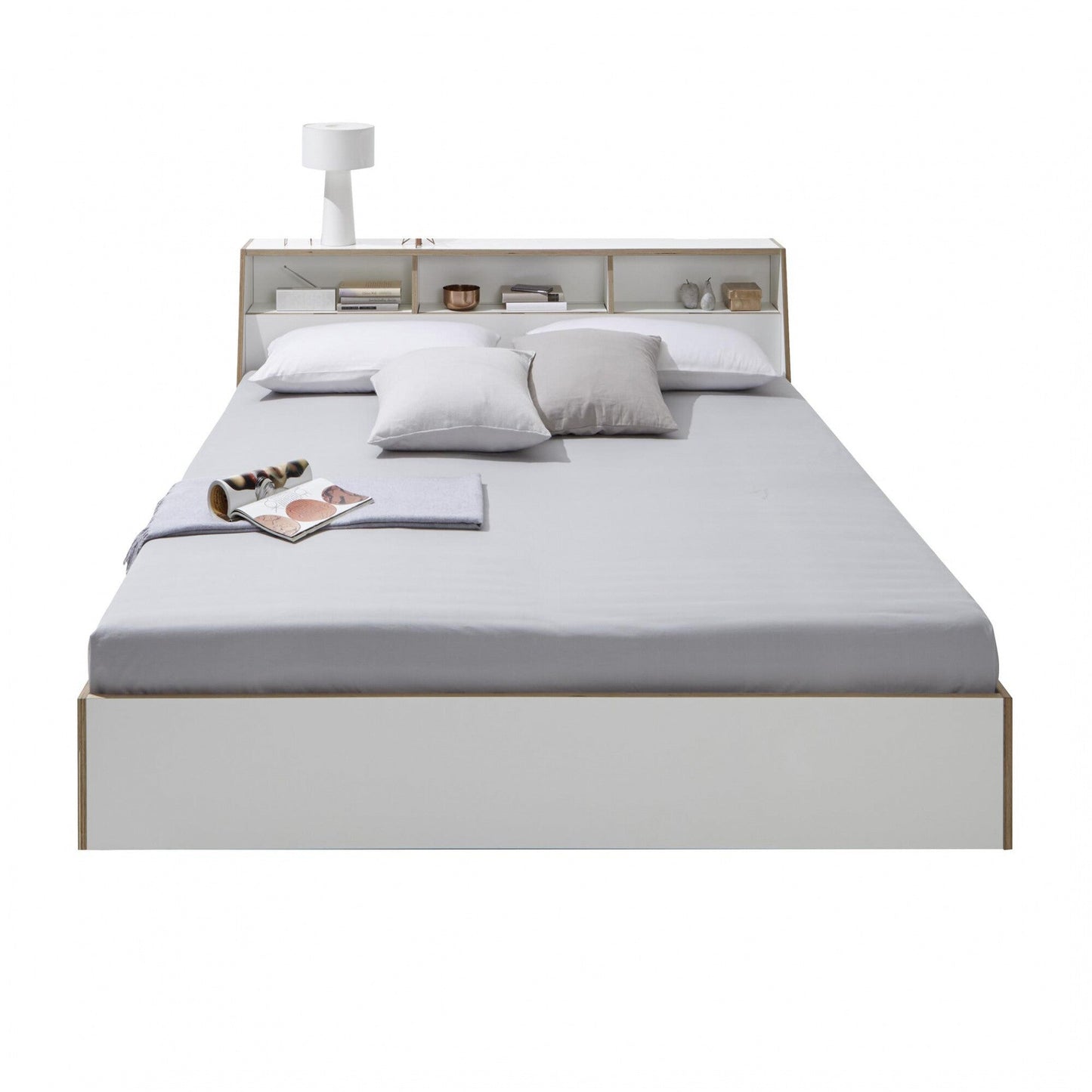 Slope Doppelbett 160x200cm Weiß
