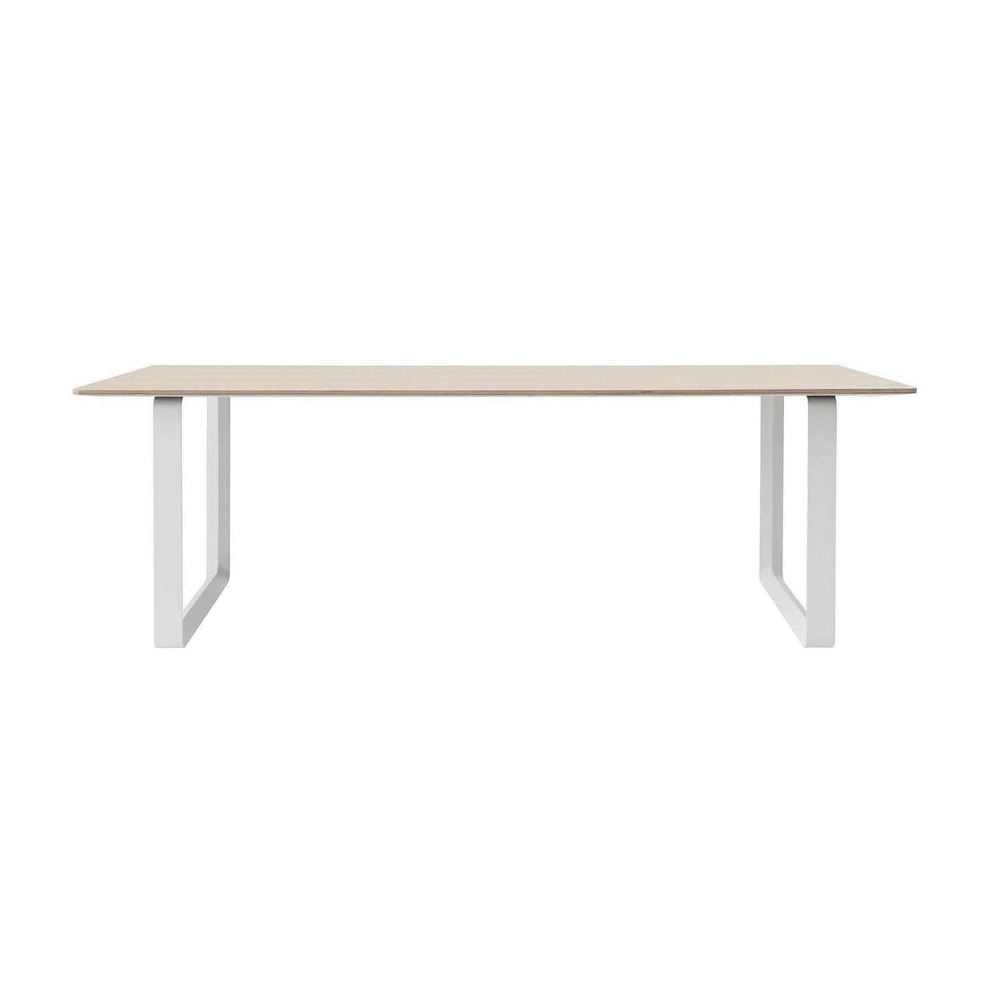 70/70 Tisch L 225cm Weiß