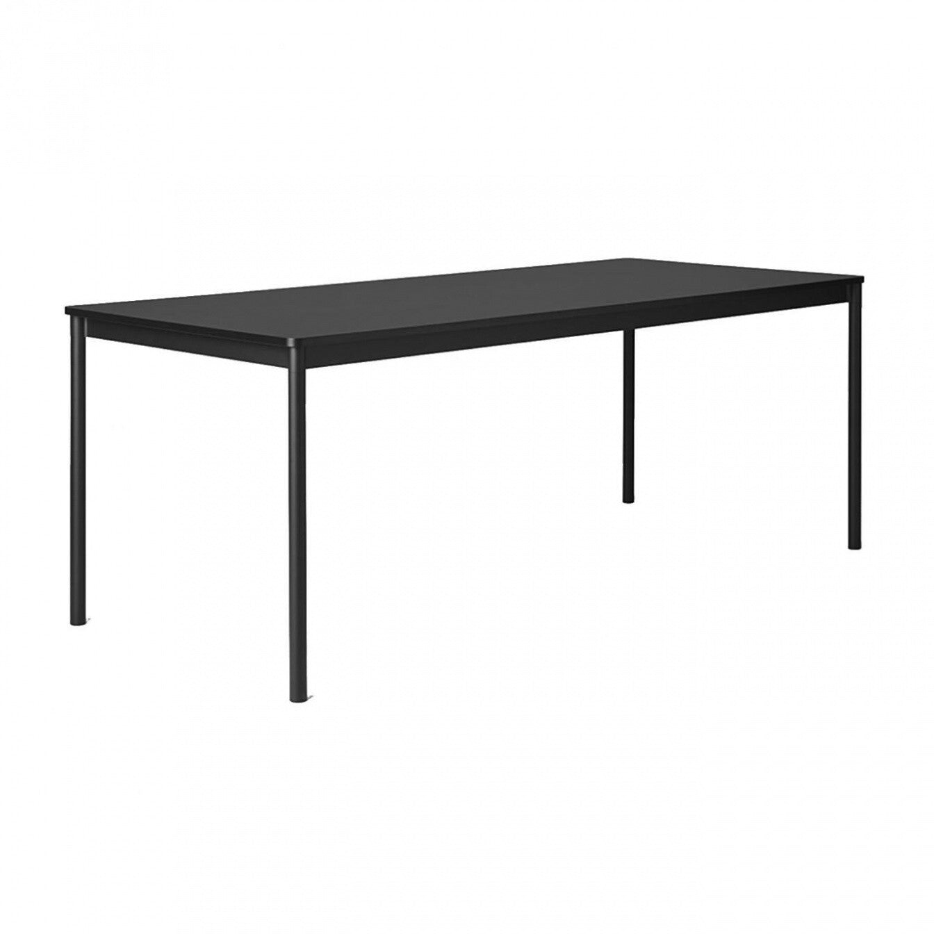 Base Tisch 190x85cm Schwarz