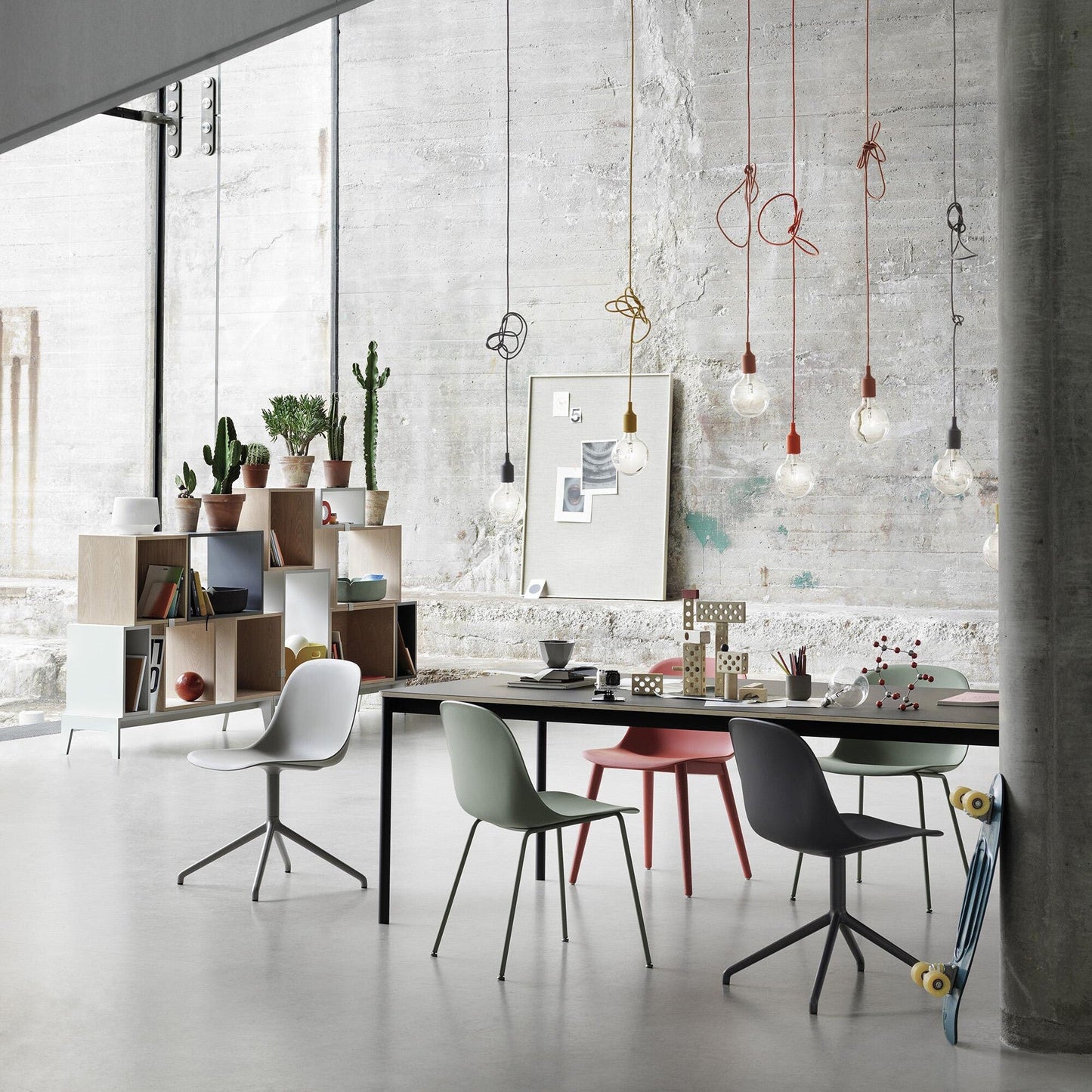 Base Tisch 190x85cm Schwarz