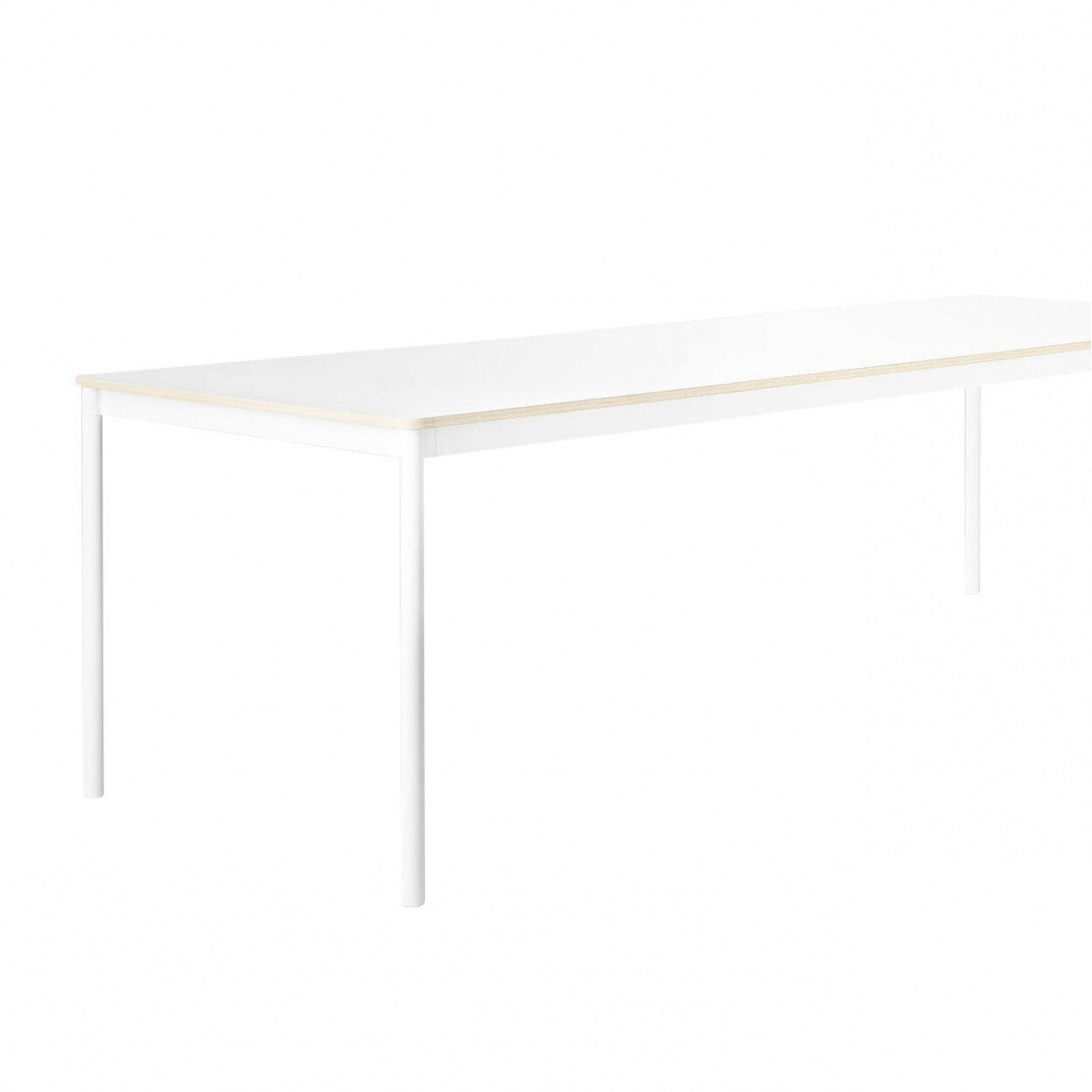 Base Tisch 250x90cm Weiß