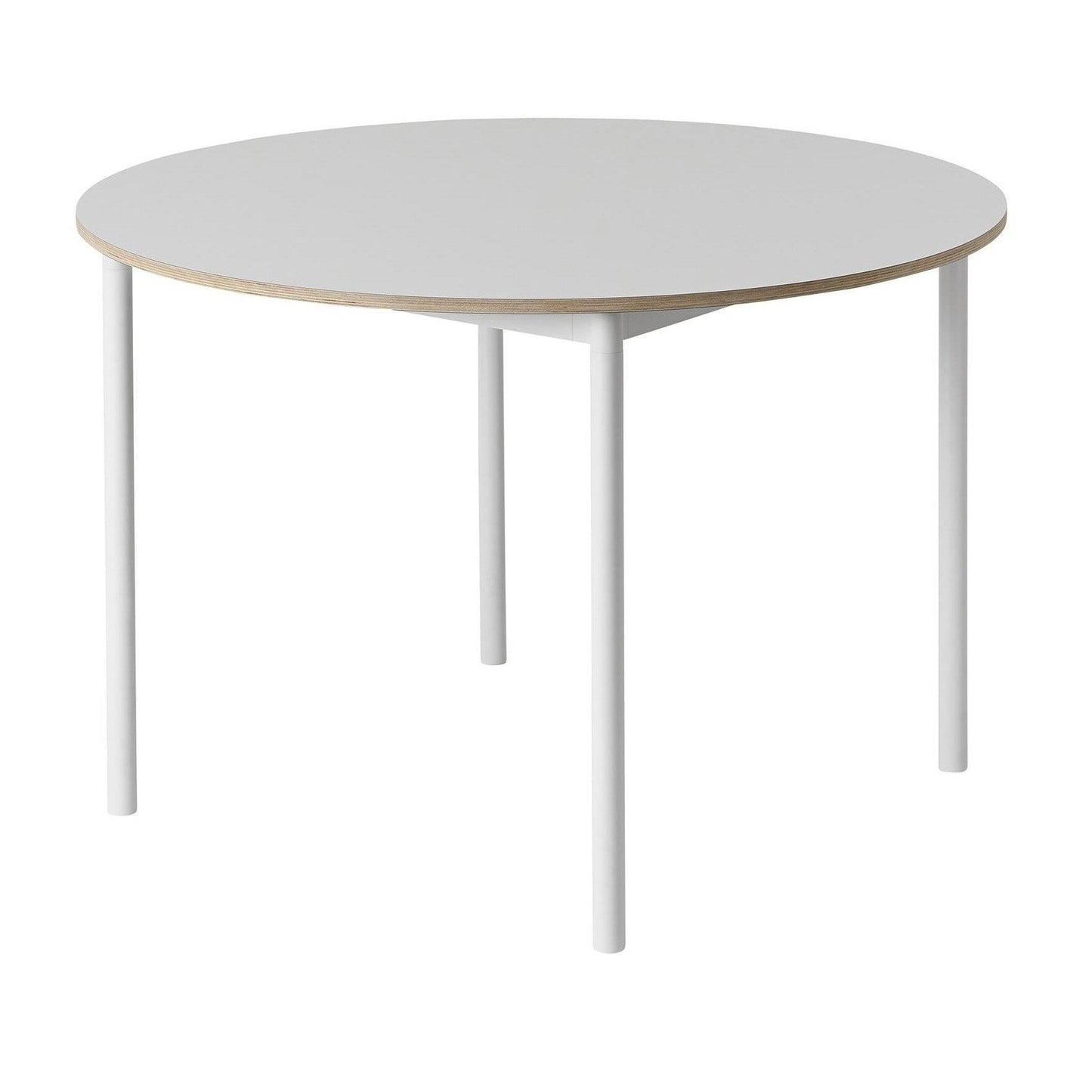 Base Tisch Ø110cm Weiß