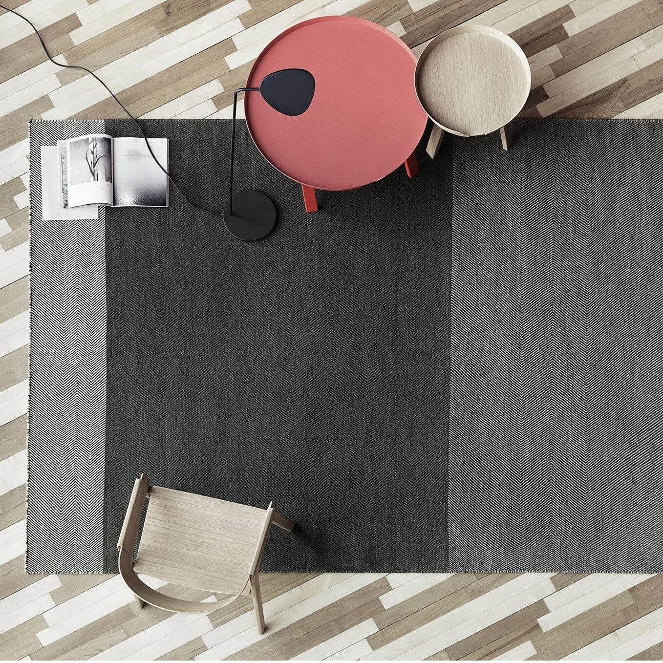 Cover Armlehnstuhl Schwarz