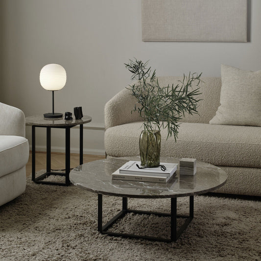 Florence Couchtisch Ø90cm Schwarz