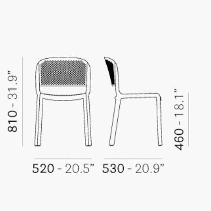 Dome 261 Gartenstuhl Natur