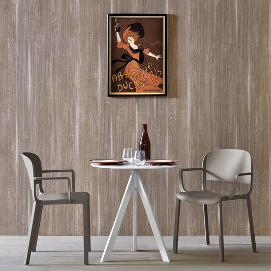 Dome 265 Gartenarmlehnstuhl Weiß